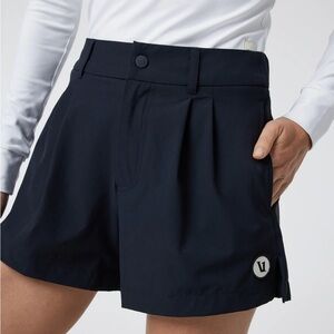 Vuori Blue Athletic Shorts with Relaxed Fit